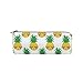 Produktbild BIGJOKE Federmäppchen Smile Ananas Muster Federtasche Stift Reißverschluss Tasche Tasche Organizer Make-up Pinsel Tasche für Mädchen Kinder Schule Student Schreibwaren Büro Supplies