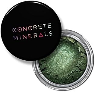 Concrete Minerals Swamped Eye Shadow Deep Green With Gold Vegan One Size
