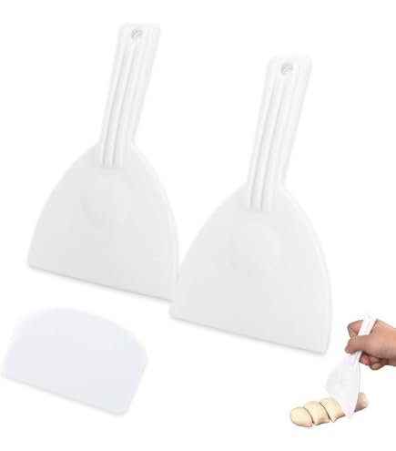 3-teiliges Pizza-Teigspatel-Set Aus PP – Flexibel, Mit Aufhängeöse, Für Backen & Küche
