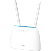 ioGiant AC1200 4G Router with SIM Slot Unlocked, 1200Mbps Dual Band 4G Mobile Wi-Fi Router, No Configuration Required, Remova
