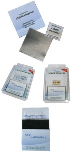Preisvergleich Produktbild Coollaboratory Wärmeleitpad Liquid MetalPad 3xCPU 1xRS
