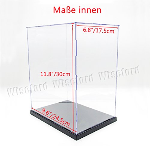 Tingacraft - Vitrine 245 x 175 x 300 mm Selbstmontage Acryl Display Case für Actionfigur