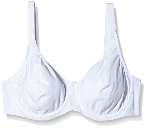 Selene - Sujetador Reductor De Simplex Grabado En Ondas, color blanco, talla 100C