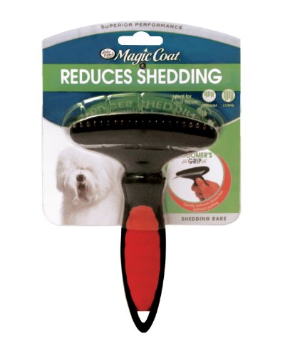 Four-Paws-Magic-Coat-Dog-Grooming-Shedding-Rake-Removes-Dead-Hair-Tangles-Mats