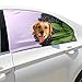 Produktbild Plsdx Kleine Bitter Holunder Pet Hund Sicherheit Autoteil Fahrzeug Auto Fenster Zaun Vorhang Barrieren Protector Für Baby Kind Sonnenschutz Abdeckung Universal Fit SUV