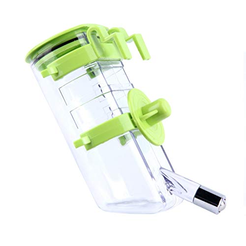 Preisvergleich Produktbild Heraihe Tragbare Kunststoff-Hundefütterung Wasserflasche Kein Tropf Top-Fill Wasserflasche Trinker Wasserspender Feeder Außenreisen