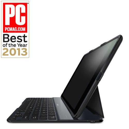Belkin F5L151EABLK Blatt Schwarz Tablet-Schutzhülle – Tablet-Schutzhüllen (Blatt, Schwarz, Aluminium, Apple, iPad Air, Staubresistent, Kratzresistent) - 6