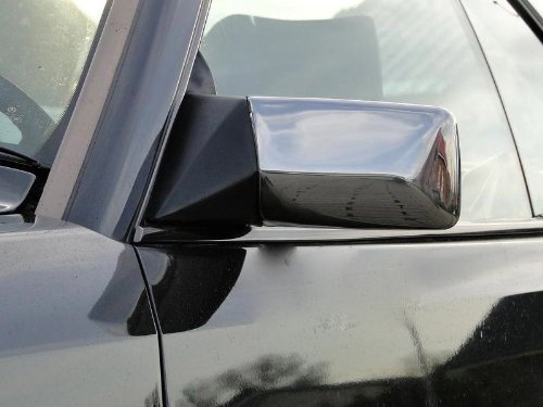 Miroir chromé capuchons en acier inoxydable