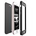 Produktbild Yokata iPhone 6 Plus/iPhone 6S Plus Hülle + iPhone 6 Plus/iPhone 6S Plus Panzerglas, Hardcase Schutzhülle 2 in 1 Handyhülle Ultra Dünn Slim 360 Grad Full Body Schutz 2 Teilig Styliche Handytasche Clear Elegant Backcover Anti-Rutsch Kratzfest Hart PC Skin Bumper Handy Tasche Schale Etui für Huawei iPhone 6 Plus/iPhone 6S Plus (5,5 Zoll) Case Cover - Klavier Schwarz