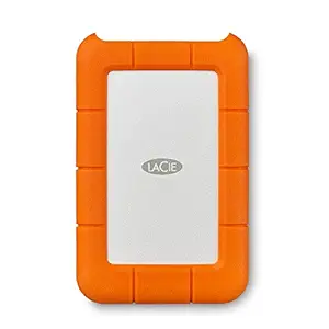 LaCie Rugged 1 TB USB 3.0 Mini Disk Portable Hard Drive 301558