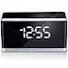 Produktbild V.JUST Bluetooth-Lautsprecher-Wecker, tragbares Funkuhr-UKW-Radio mit Deep Bass, USB-Host,