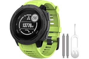NotoCity Kompatibel mit Armband Garmin Instinct Silikon Ersatzband für Instinct Unisex