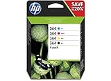 hp patronen 364 für welchen drucker HP - Hewlett Packard DeskJet 3524 (364 / SD 534 EE#301) - original - Tintenpatrone MultiPack (schwarz, cyan, magenta, gelb)