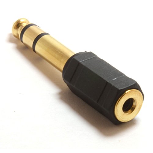 3,5 mm 3,5 mm Stereo Buchse Zum 6,35 mm Klinkenstecker Konverter Adapter Vergoldeten - 2