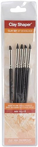 Clay Shaper Wallet Set - Firm #2 Size Tips