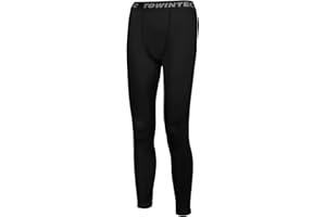 Towintec Garçons Pantalons de Compression Enfants Leggings Collants Jeunes Sports sous-vêtements sous-Couche de Compression Athlétique Respirant Culottes pour Soccer Hockey Basket-Ball Football