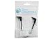 Produktbild Patchkabel, Cat. 5e, F/UTP, beidseitig 90° nach unten gewinkelt, schwarz, 10m, Good Connections® POLYBAG