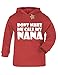 Dont Make Me Call My Nana Baby/kids Hoodie Red & White 2 - 3 Years
