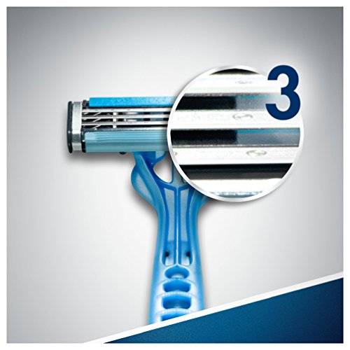 Gillette Blue3 Einwegrasierer Herren Fußball Edition, 1er Pack (1 x 8 Stück) - 3