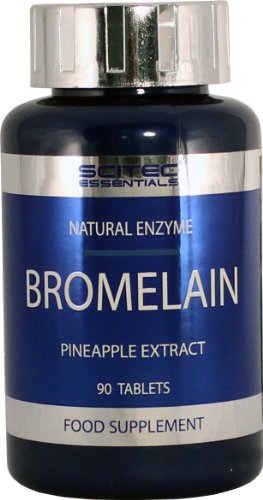 Scitec Nutrition Essentials, Bromelain con Sabor de Piña, 90 Cápsulas