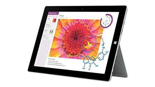 Microsoft Surface 3 10.8 inch Tablet (Intel Atom Z8700 1.6 GHz, 2 GB RAM, 64 GB SSD, Integrated Graphics, Bluetooth, Windows 10) - Black/Silver