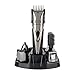 Produktbild Herren Bart Trimmer Kit, 5 in 1 wiederaufladbare Haarschneider multifunktionale elektrische Clipper für Nase Ohr Körperpflege Schnurrbart Haar Schneidwerkzeug Sets für Friseur Salon Home verwendet