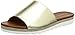 Produktbild Marco Tozzi Premio Damen 27115 Slide Sandalen, Gold (Platinum 957), 37 EU