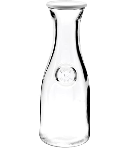 Caraffa Per Vino ALESSI NF09/3000 In Vetro - Design Naoto Fukasawa, Capacità 110 Cl