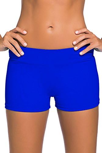 Women Waistband Swimsuit Bottom,Ballery Board Shorts Swimming Panty Short Swimwear