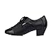 Produktbild Dance Shoes Herren 's Leder Erwachsene Größe 23,5 cm-28.0 cm Höhe 4,5 cm schwarz weich Latin Dance Schuhe, Rindsleder, 41,5
