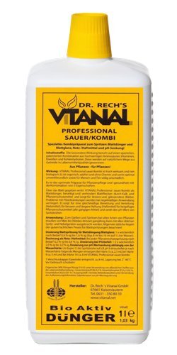 Vitanal Professional sauer/kombi ...für Ihre Pflanzen.. der Umwelt zuliebe.. !!