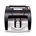 Produktbild Banknotenzähler Bill Counter Multinationale Währungszähler Tragbare Gelddetektoren Unterstützende Plastikmünzen (Color : Black)
