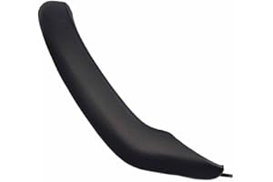 Hacreyatu Nero Maniglie interne per portiere per BMW X3 F25 X4 F26 2010-2016 (Destra- Outer Cover)