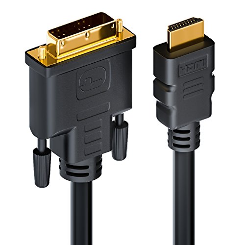 deleyCON HDMI zu DVI Kabel High Speed – [3m] – 3D Ready – [3 meter] - 3