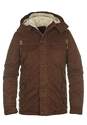 BLEND Kenneth - Veste d'Hiver - Homme, taille:L;couleur:Coffee Brown (75103)