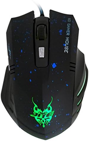 Gaming Mouse,7200DPI Professional USB Wired Mice by KEJEA,7 Buttons Conputer Mouse PC Mouse for Pro Gamer Win10/8/7