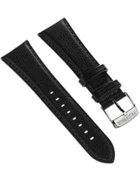 Festina Uhrenarmband Elegant Armband-Material Leder schwarz für Festina F16756, F16755 Uhren