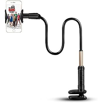 Support Téléphone Pour Lit à Bras Flexible 90cm - Pince Universelle | Idéal Pour Film, Appel, Selfie