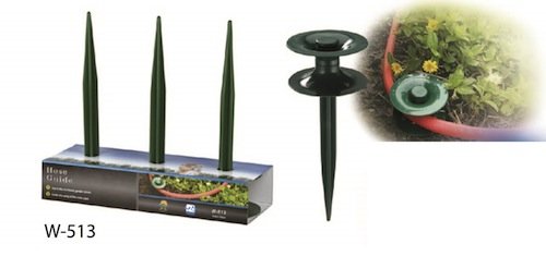 UPP® Schlauchführung 3 Stück / Schlauch-Halter/ Kabelführung/ Gartenschlauch - 3