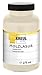 Produktbild Kreul 78201 - Farbintensive Acryl Holzlasur, für unbehandeltes, natürliches Holz und saugende Naturpapiere, fließend - flüssige Farbe auf Wasserbasis, 275 ml Kunststoffglas, weiß