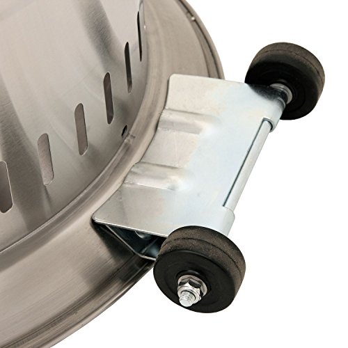 Zelsius – Edelstahl Gas Heizstrahler Freiluftheizung Terrassenheizer 13,5 KW, Ø 43 x (H) 152 cm - 5