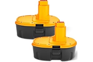 2X 18V 4.5Ah NI-MH sostituzione batteria strumento per Dewalt DC9096 DE9039 DE9095 DE9096 DE9098 DE9503 DW9095 DW9096 DW9098 DW9096 DW9098 Exemoro