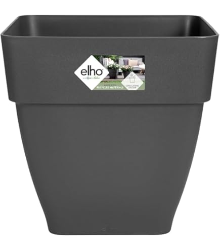 EDA - Pot De Fleur Rond Toscane 30 C - Volue 10 L - 29,5 X H.24