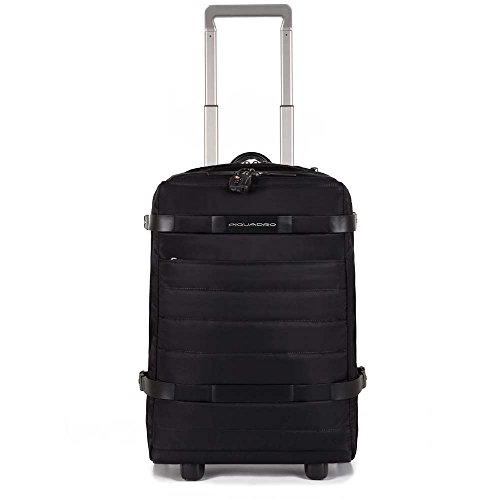 Preisvergleich Produktbild Piquadro Move2 Laptop Rollkoffer, Schwarz (Nero)