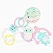 Produktbild Xiton newIn Star Silikon-Anlauf Ringe-Weiches und kaubares Armband Spielzeug für Baby zu beruhigenden Schmerzen-Baby Molar Toys