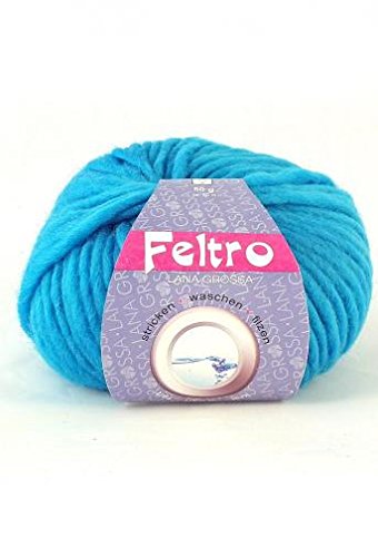 Lana Grossa Feltro 042 aqua 50g Filzwolle