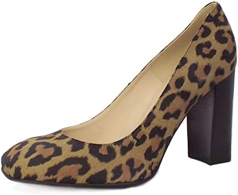 Peter Kaiser Sandy Ladies Block Heel Shoe in Leopard Print NUBA BOE 4