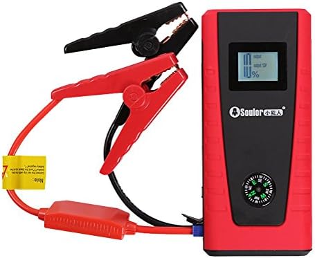 QINUO 15000mAh Portable Car Jump Starter (up to 6.0L Gas, 5.0L Diesel Engine) Battery Booster and Phone Charger with Smart Charging Port