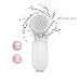 PIXNOR P2017 Waterproof Facial Cleansing Brush and Massager with 7 Brush Heads for Removing Blackhead, Exfoliating and Massaging (Classic Rosy)