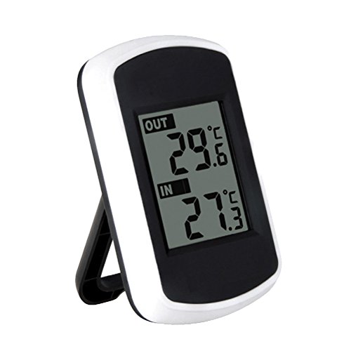 WINOMO LCD Digital Funk Thermometer Für Den Innen Außen temperaturmessung Hygrometer - 3